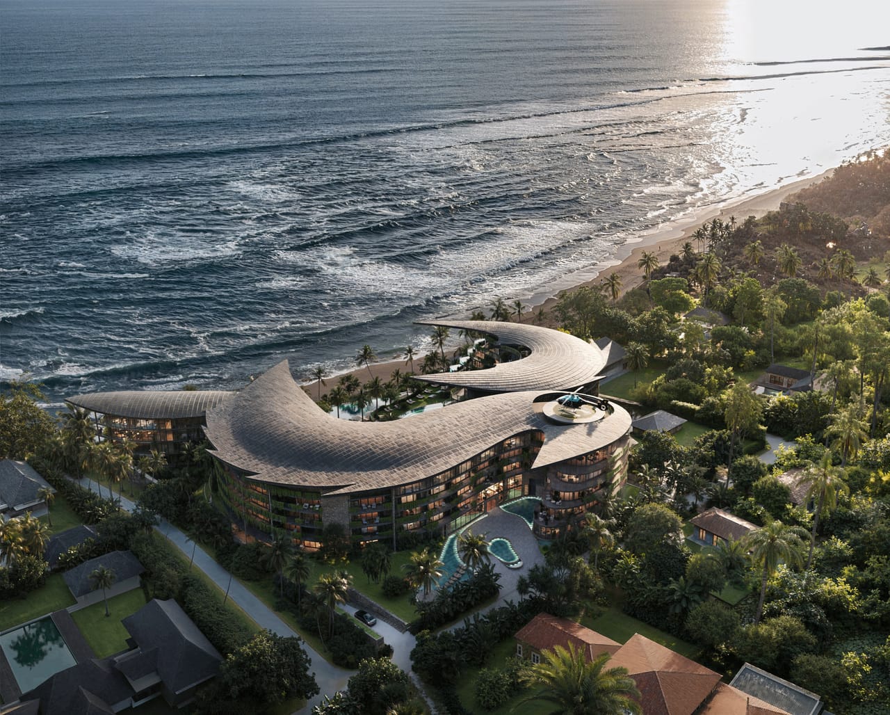 Bali villa resort exterior