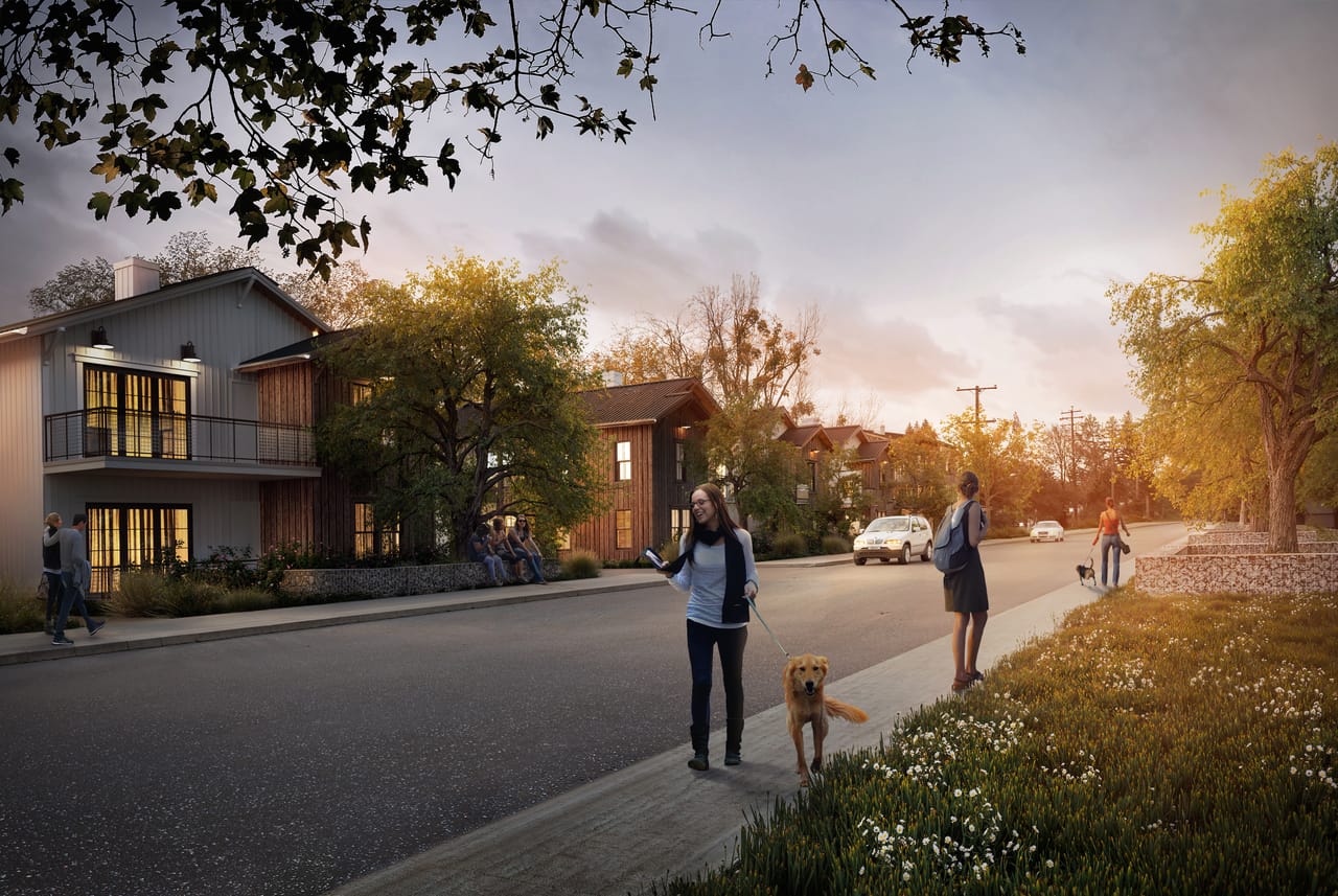 European premium housing block