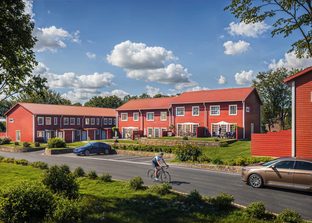 Norwegian coastal housing development