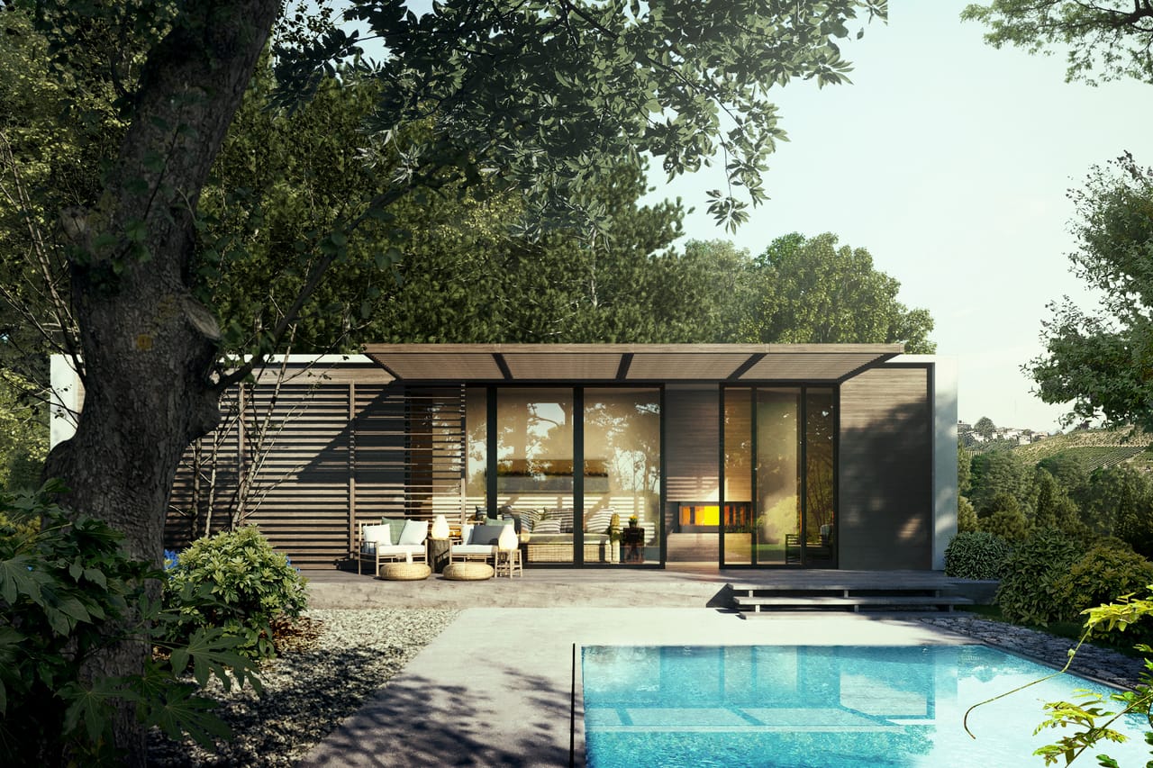 Spanish contemporary residence