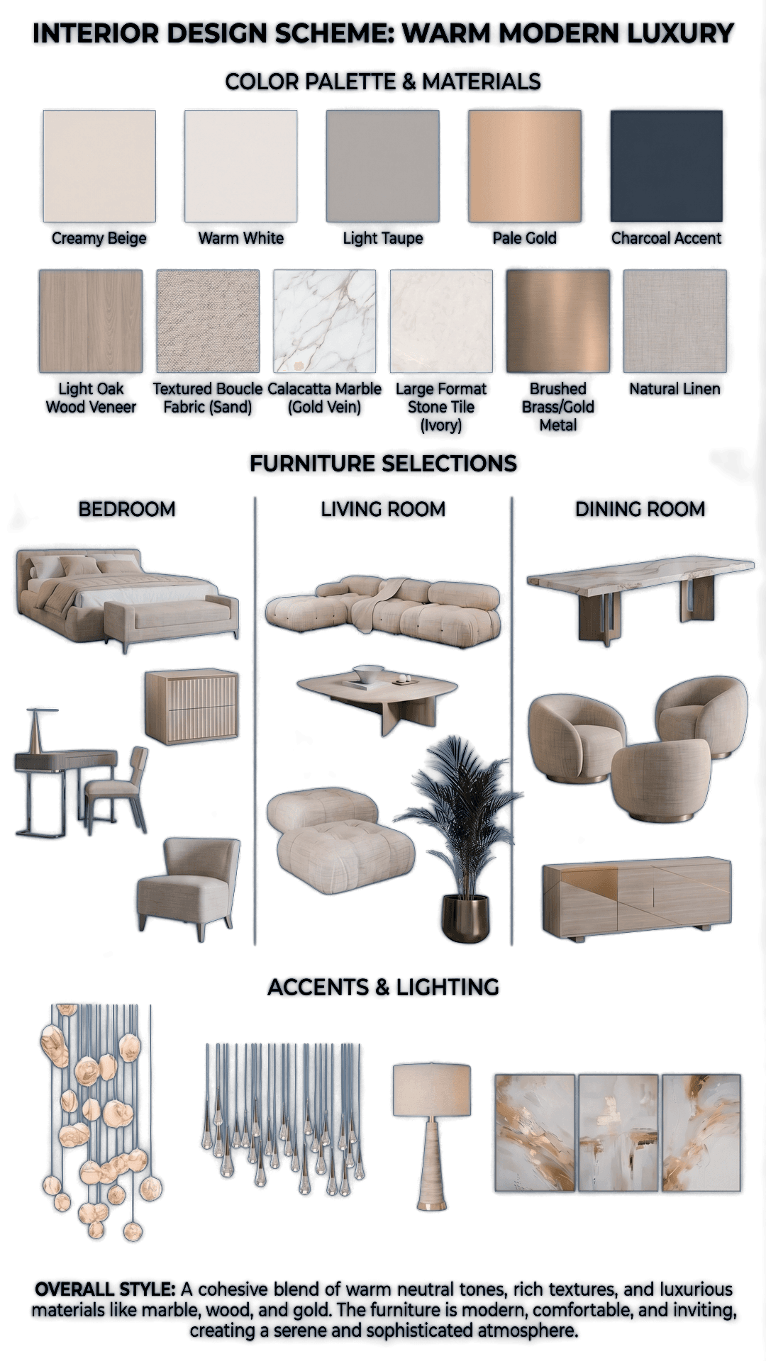 Apartment configurator UI with floor plan and finishes