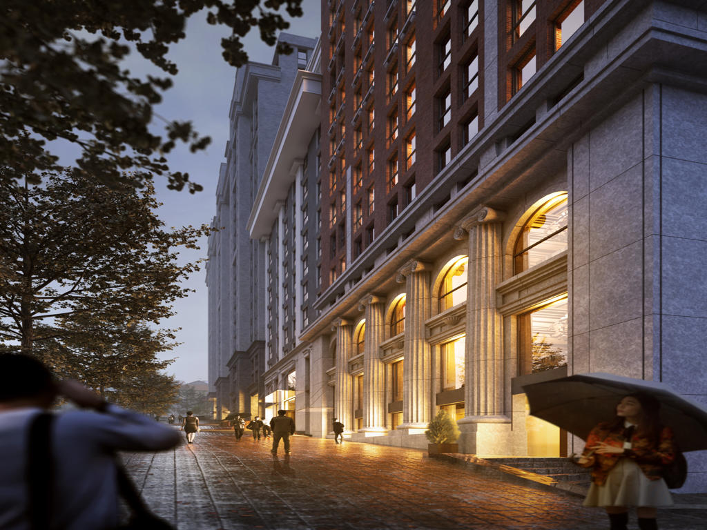 The Bush Consultancy residence at twilight